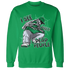 Lucky-Green-5s-Sweatshirt-Match-Skull-Whisper