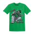Lucky-Green-5s-T-Shirt-Match-Skull-Whisper