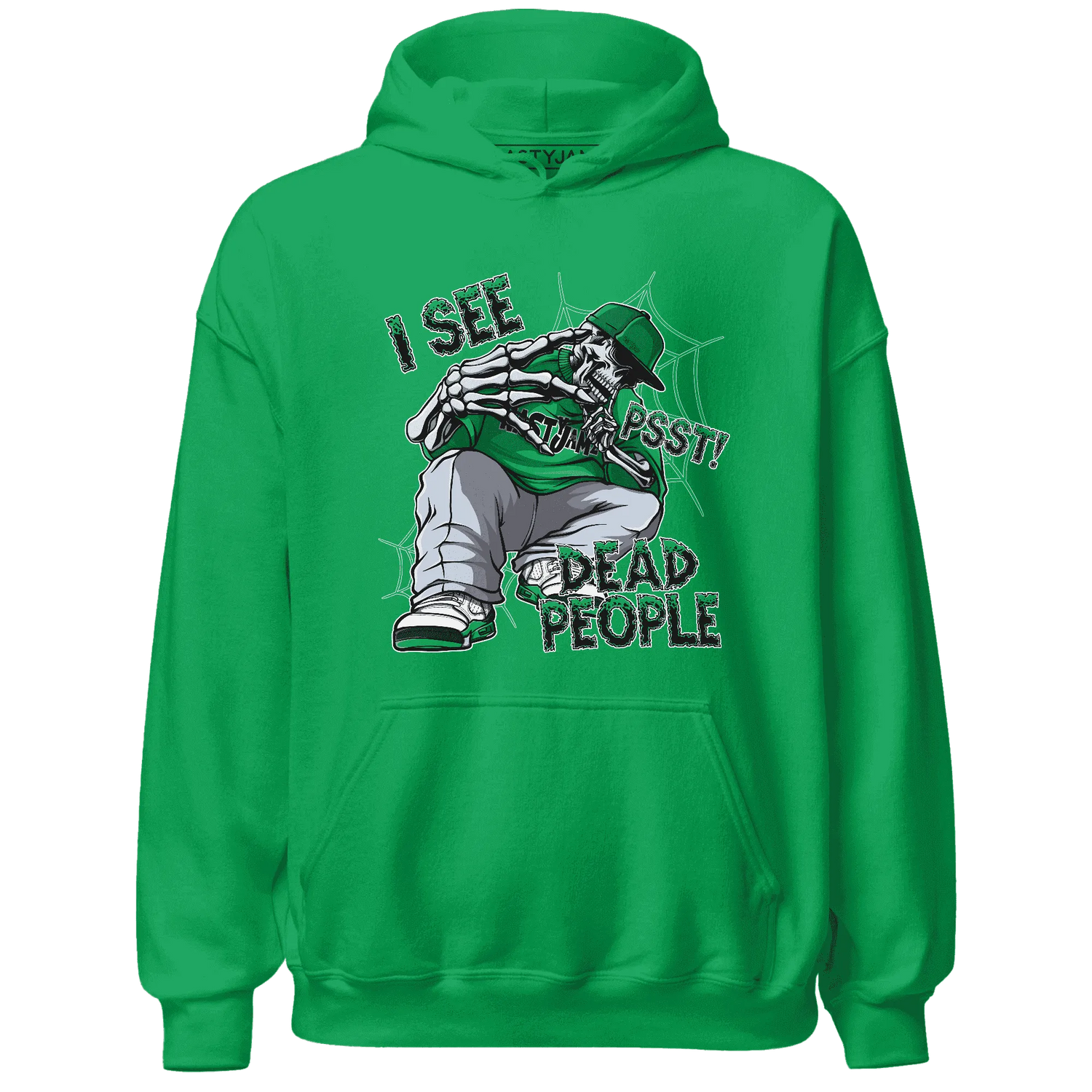 Lucky-Green-5s-Hoodie-Match-Skull-Whisper
