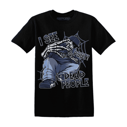 Midnight-Navy-5s-T-Shirt-Match-Skull-Whisper