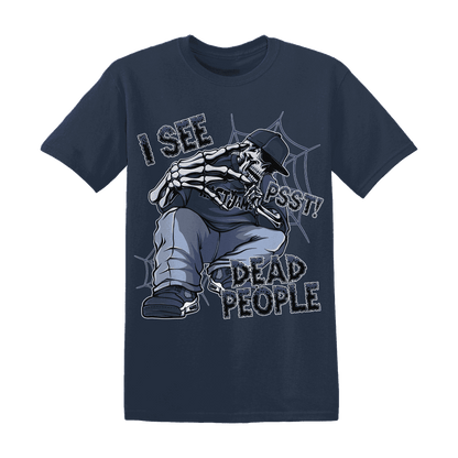 Midnight-Navy-5s-T-Shirt-Match-Skull-Whisper