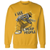 Yellow-Ochre-6s-Sweatshirt-Match-Skull-Whisper