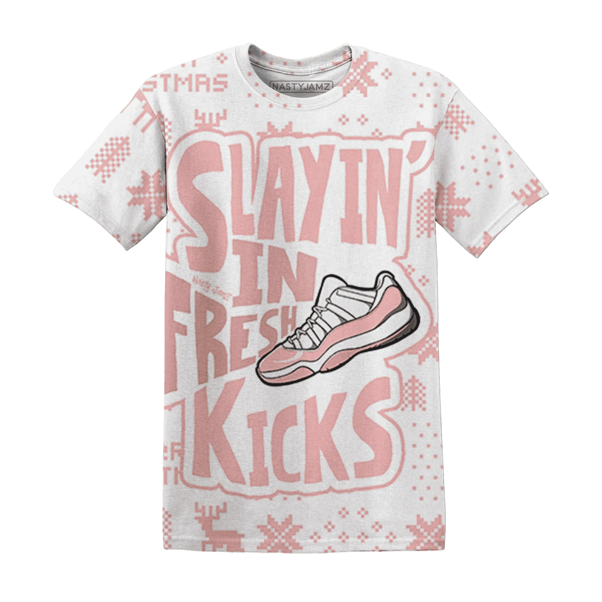 Low-Legend-Pink-11s-NastyJamz-T-Shirt-Match-Slayin-Kicks-3D