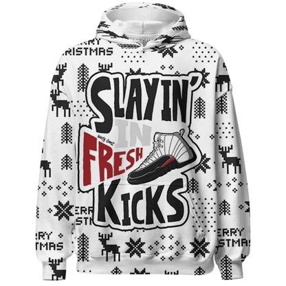 Retro-Red-Taxi-12s-NastyJamz-Hoodie-Match-Slayin-Kicks-3D