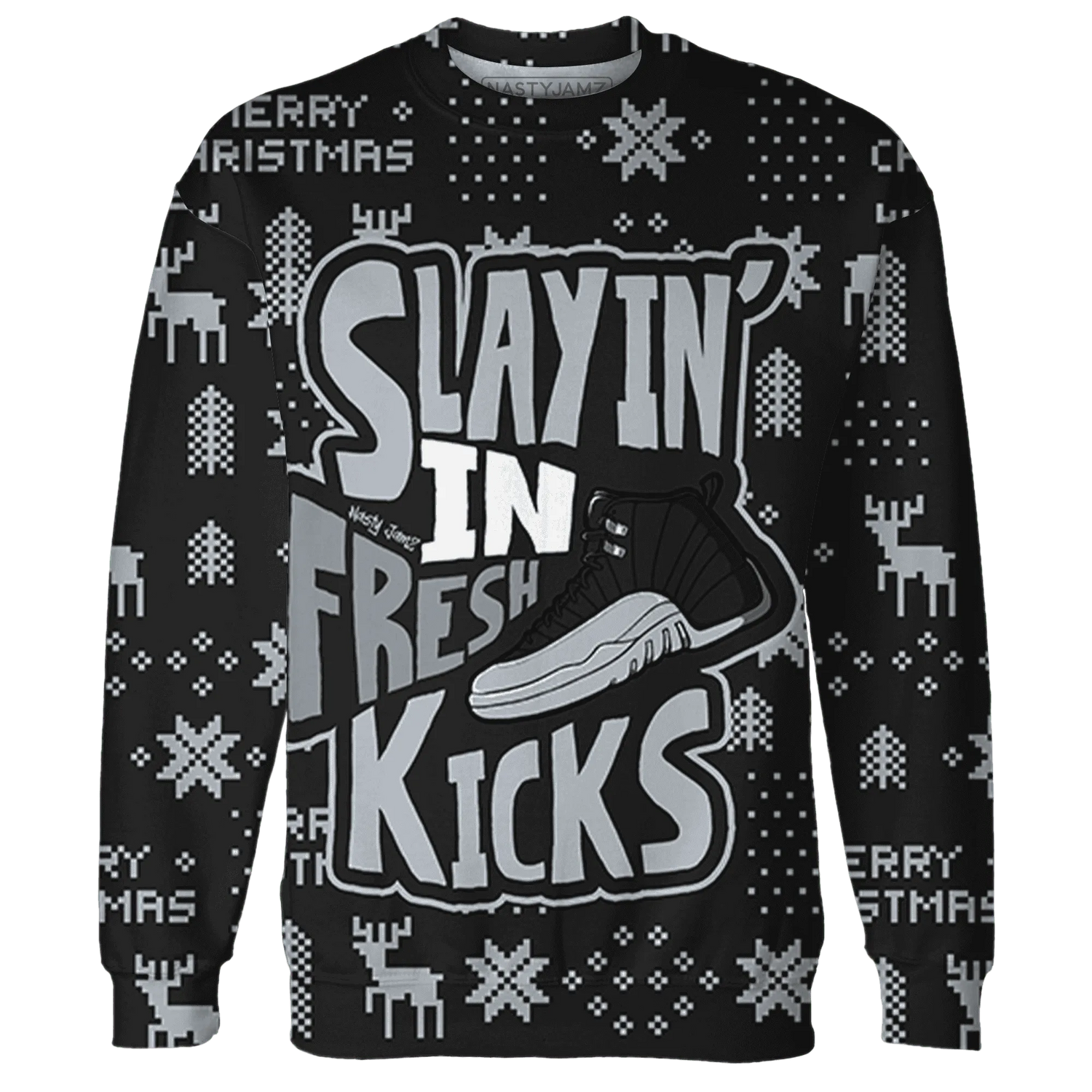Wolf-Grey-12s-NastyJamz-Sweatshirt-Match-Slayin-Kicks-3D
