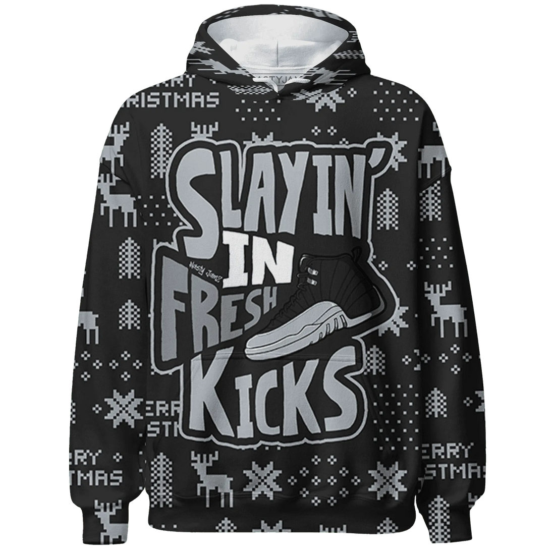 Wolf-Grey-12s-NastyJamz-Hoodie-Match-Slayin-Kicks-3D