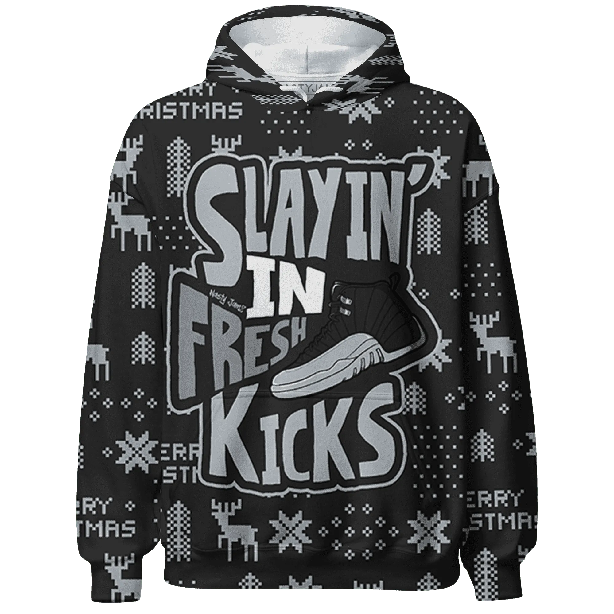 Wolf-Grey-12s-NastyJamz-Hoodie-Match-Slayin-Kicks-3D