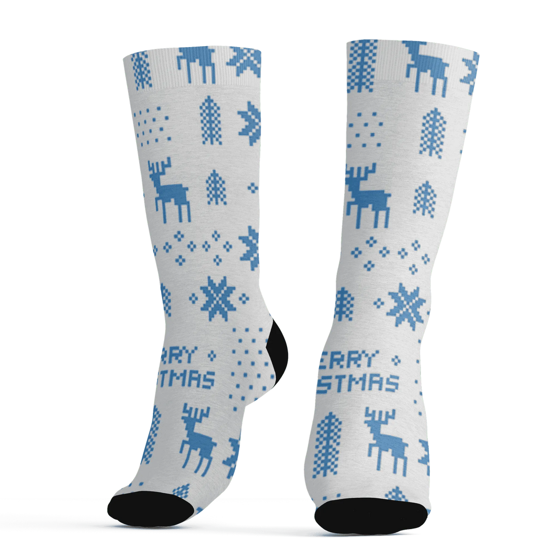 Univercitii-Carolina-Blue-17s-NastyJamz-Socks-Match-Slayin-Kicks-3D