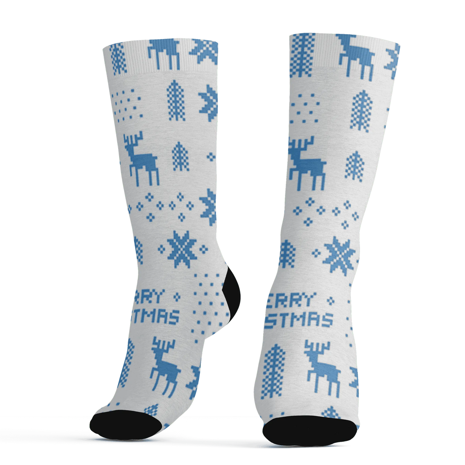 Univercitii-Carolina-Blue-17s-NastyJamz-Socks-Match-Slayin-Kicks-3D