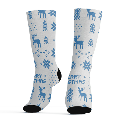 Univercitii-Carolina-Blue-17s-NastyJamz-Socks-Match-Slayin-Kicks-3D