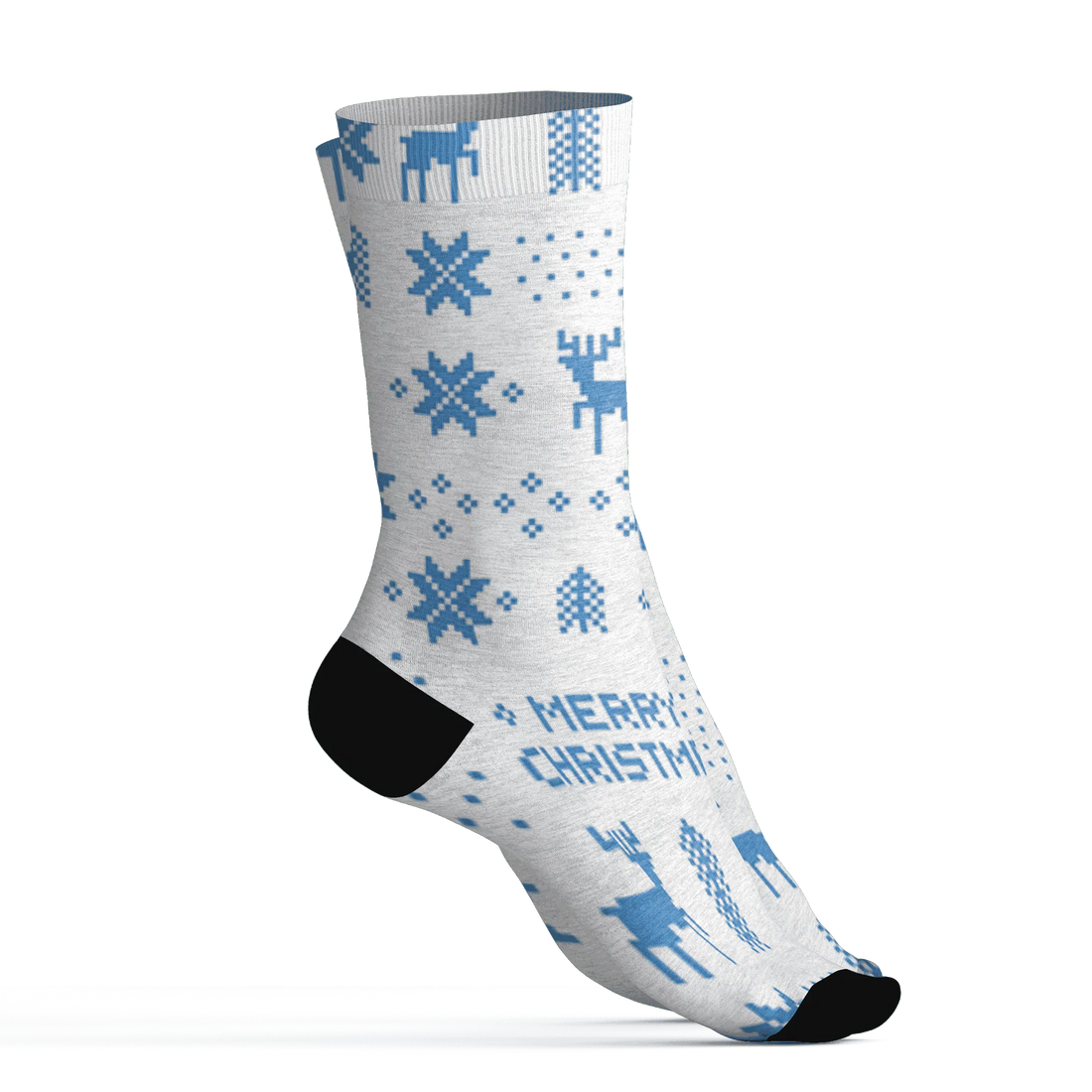 Univercitii-Carolina-Blue-17s-NastyJamz-Socks-Match-Slayin-Kicks-3D