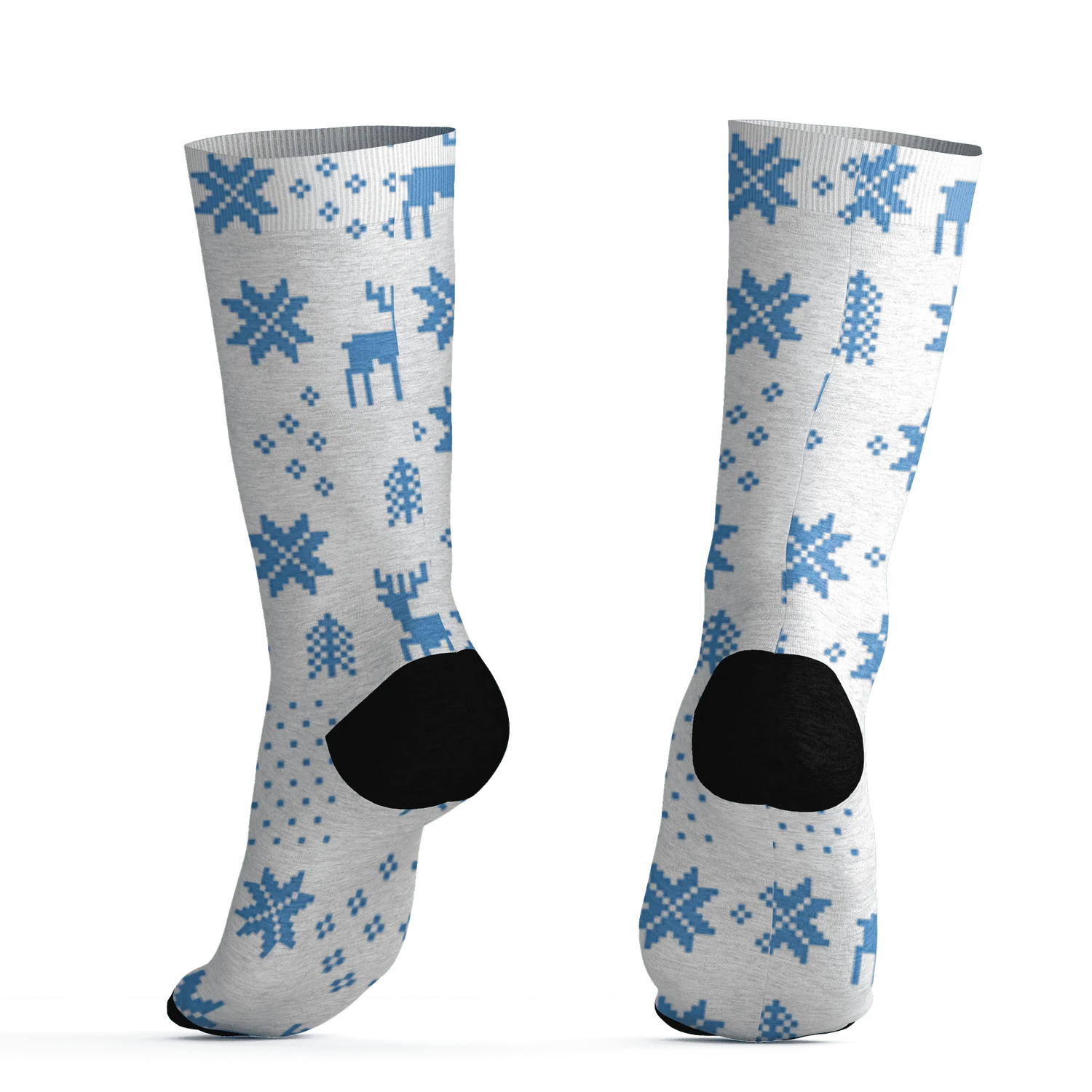 Univercitii-Carolina-Blue-17s-NastyJamz-Socks-Match-Slayin-Kicks-3D