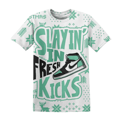 Green-Glow-1s-NastyJamz-T-Shirt-Match-Slayin-Kicks-3D