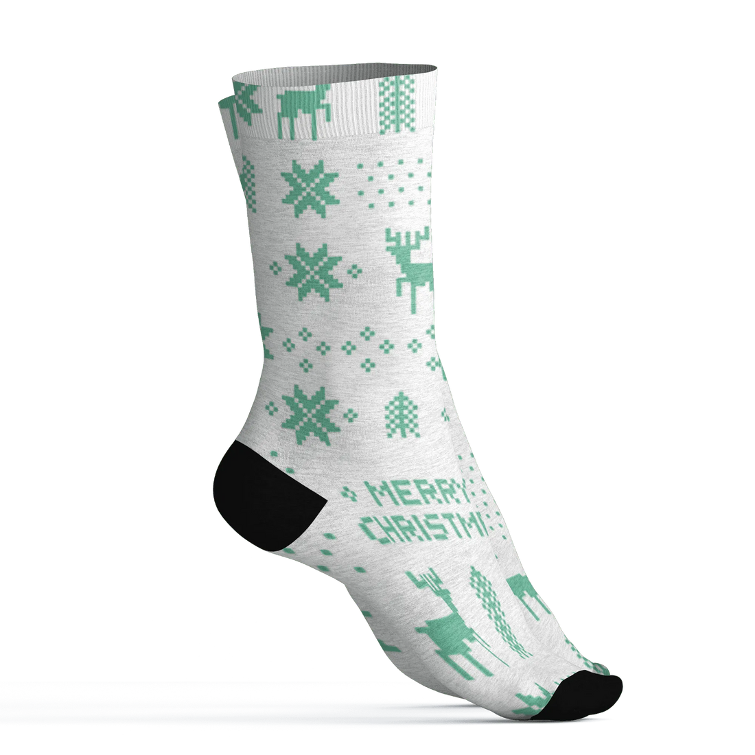Green-Glow-1s-NastyJamz-Socks-Match-Slayin-Kicks-3D