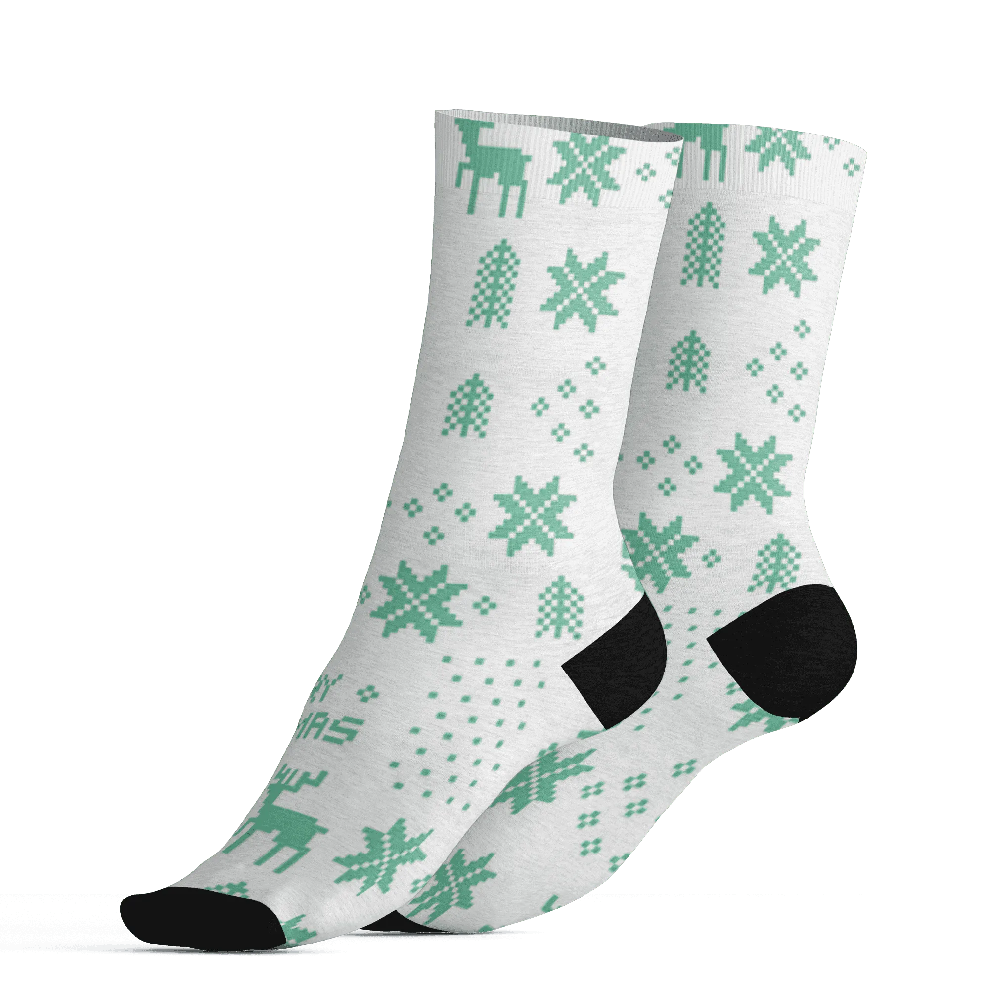 Green-Glow-1s-NastyJamz-Socks-Match-Slayin-Kicks-3D