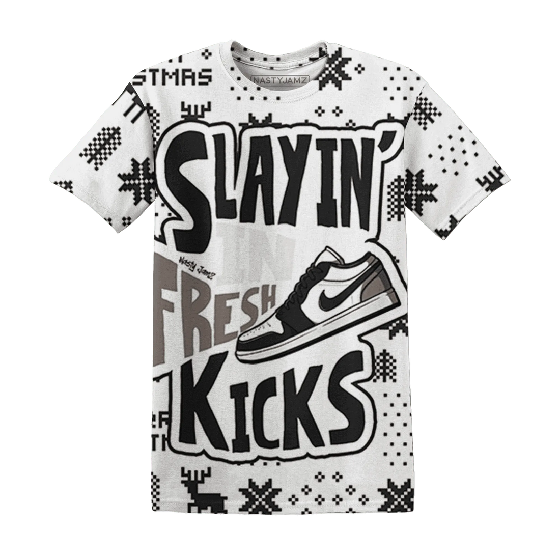 Low-Mocha-1s-NastyJamz-T-Shirt-Match-Slayin-Kicks-3D