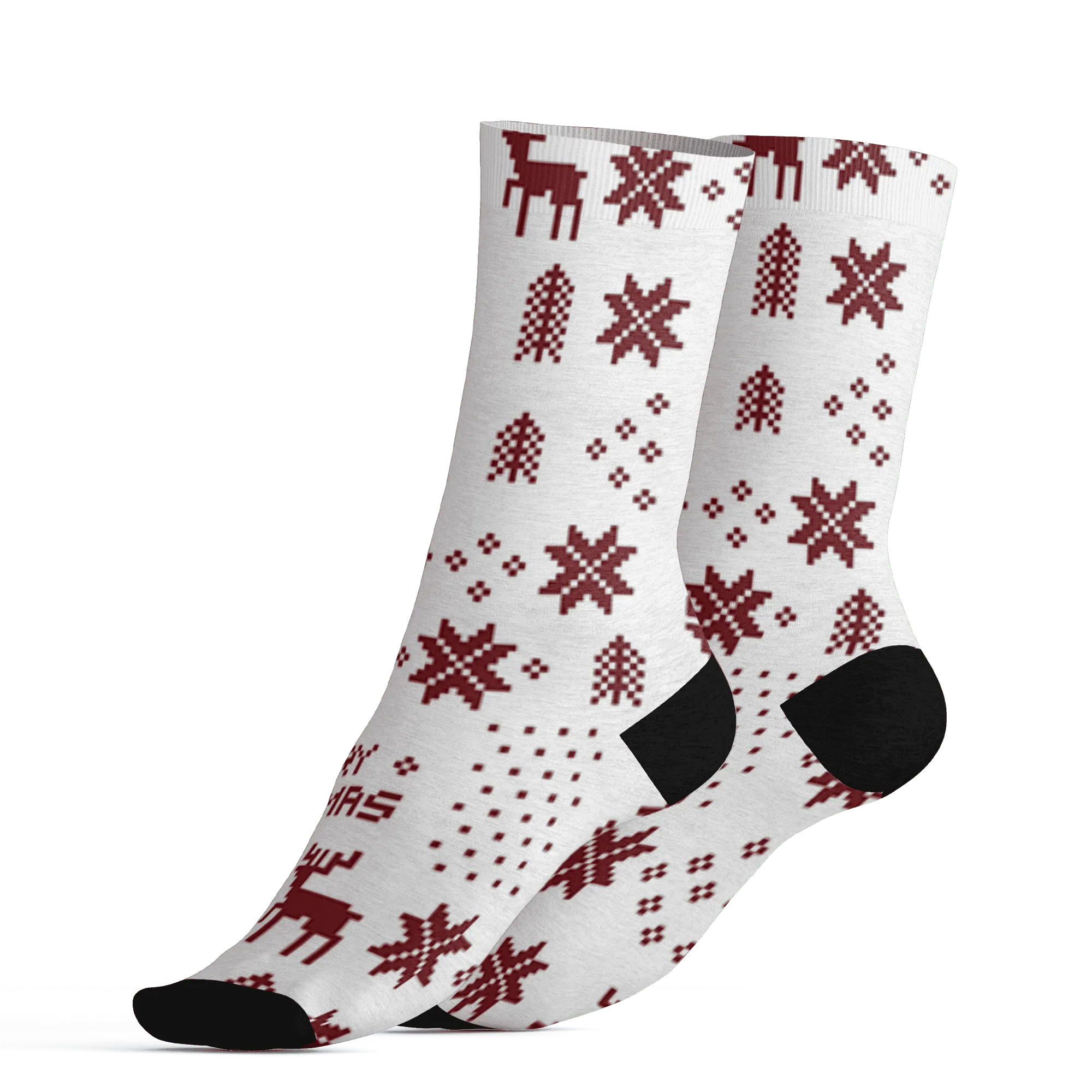 High-White-Team-Red-1s-NastyJamz-Socks-Match-Slayin-Kicks-3D