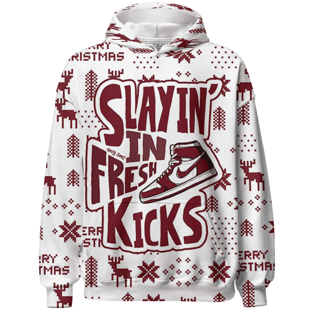 High-White-Team-Red-1s-NastyJamz-Hoodie-Match-Slayin-Kicks-3D