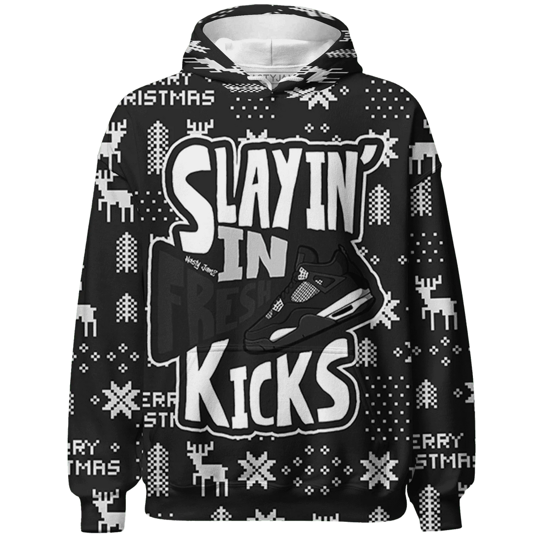 White-Thunder-4s-NastyJamz-Hoodie-Match-Slayin-Kicks-3D