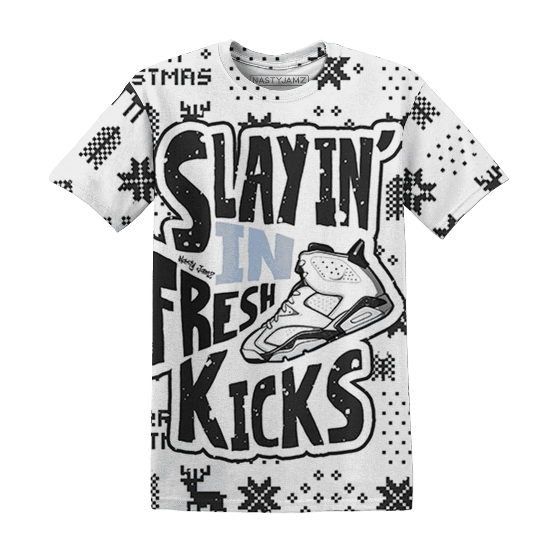 Reverse-Oreo-6s-NastyJamz-T-Shirt-Match-Slayin-Kicks-3D