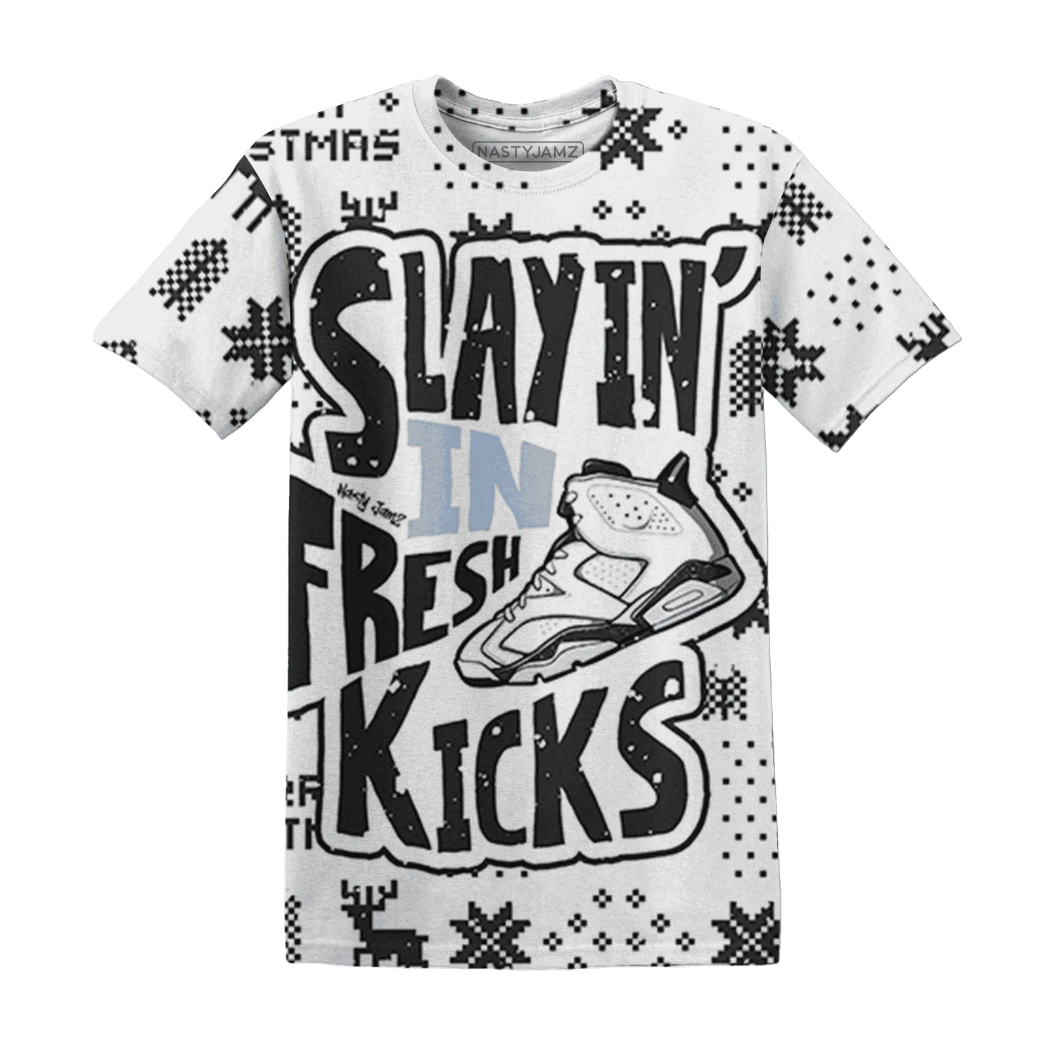Reverse-Oreo-6s-NastyJamz-T-Shirt-Match-Slayin-Kicks-3D