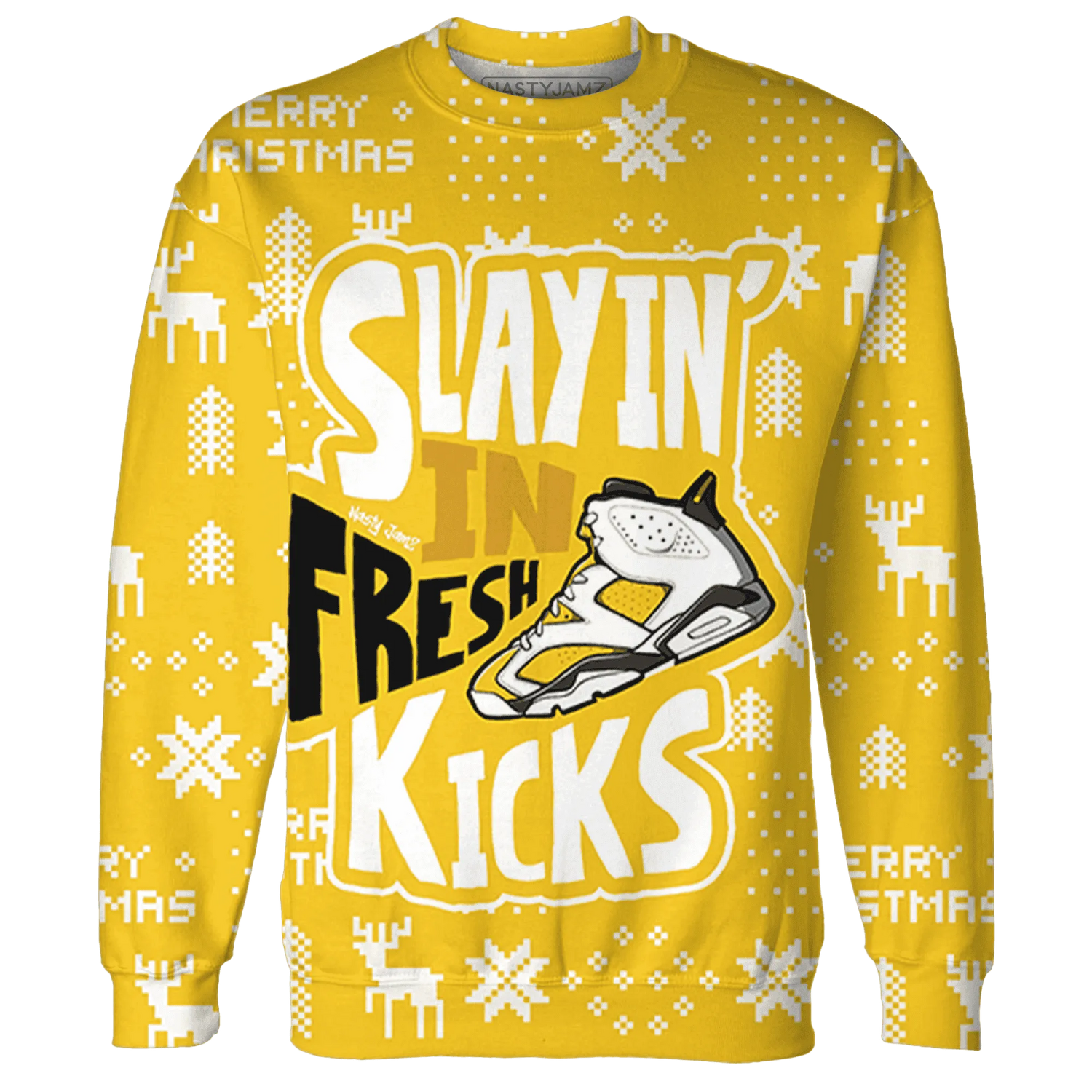 Yellow-Ochre-6s-NastyJamz-Sweatshirt-Match-Slayin-Kicks-3D