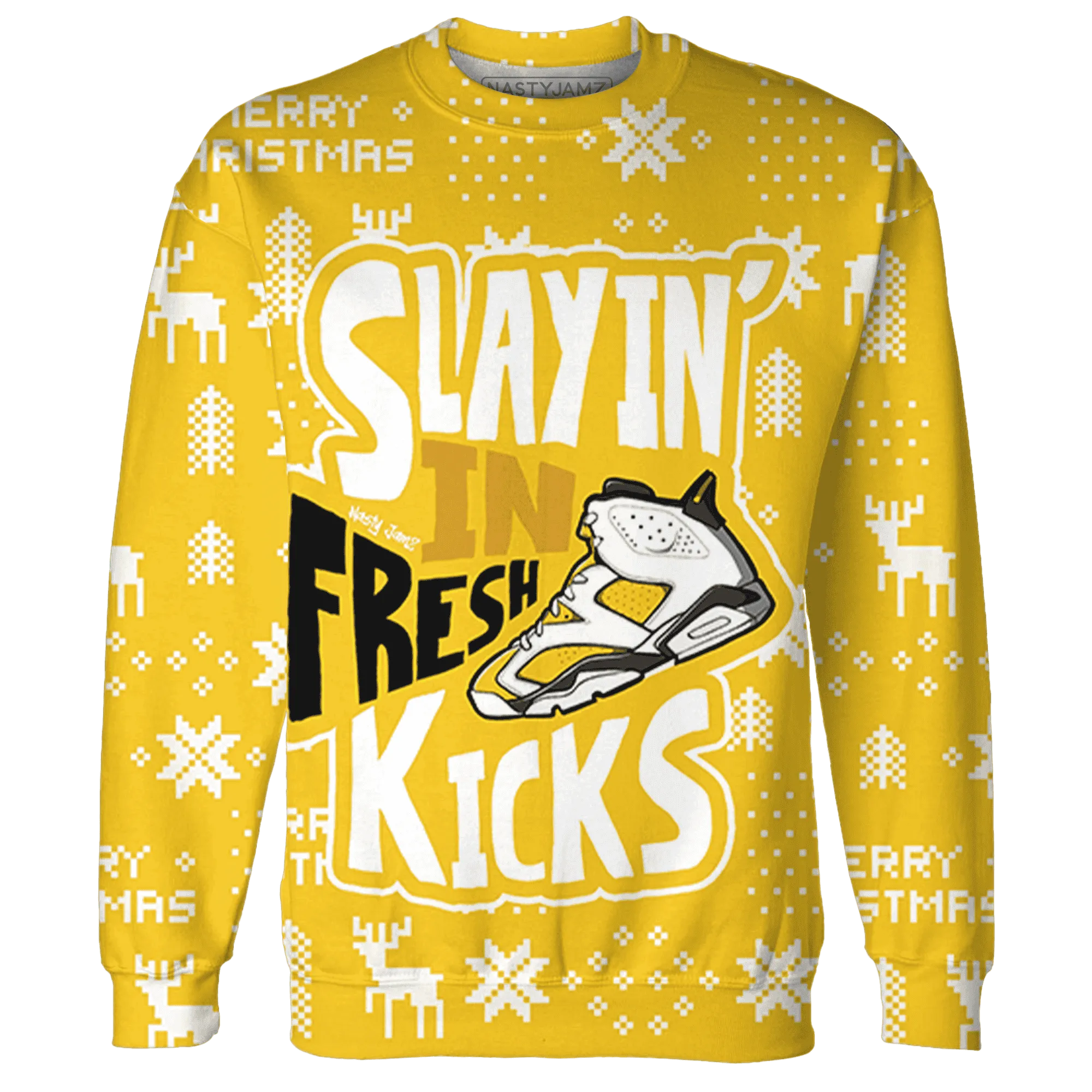 Yellow-Ochre-6s-NastyJamz-Sweatshirt-Match-Slayin-Kicks-3D