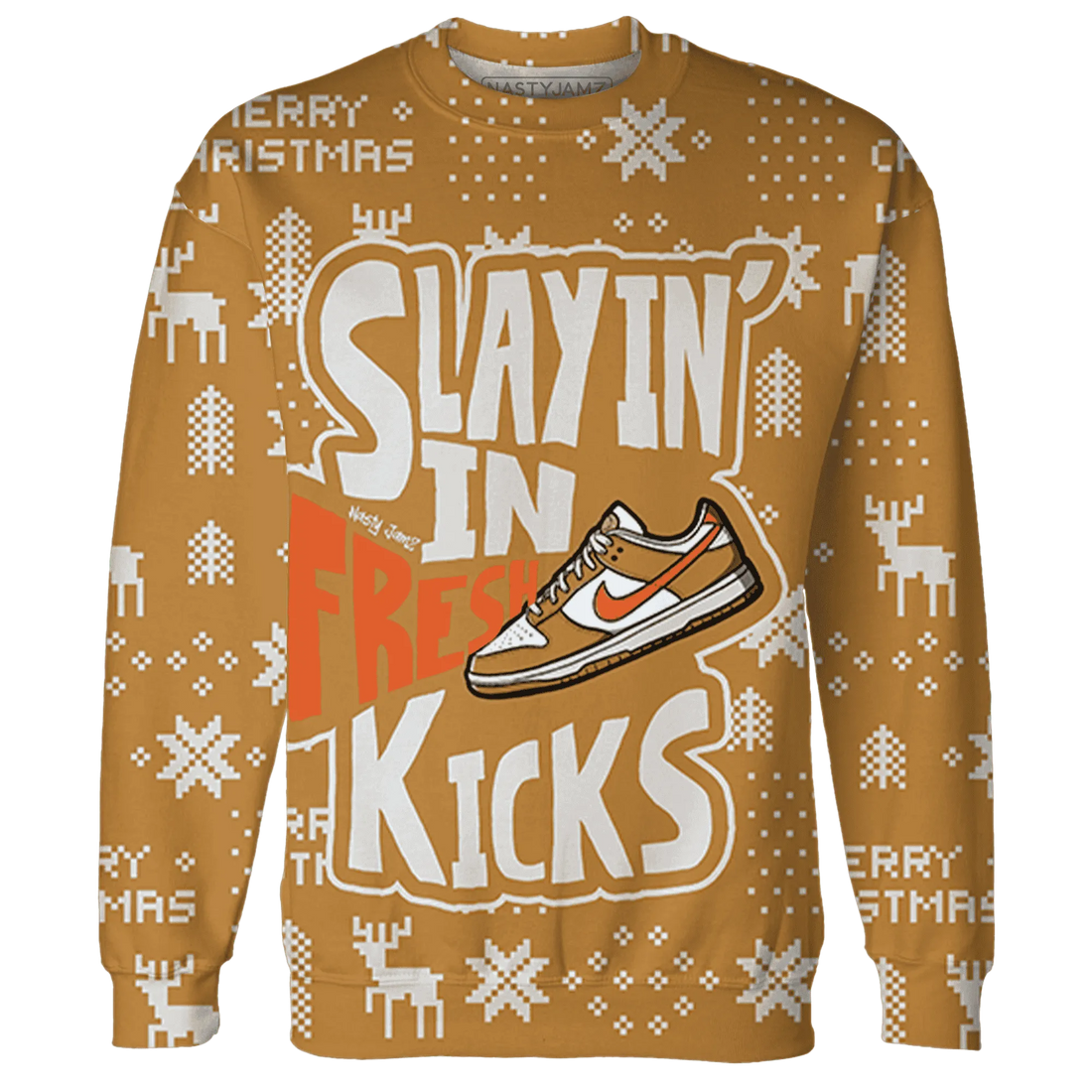 Dunk-Low-Retro-Wheat-Orange-NastyJamz-Sweatshirt-Match-Slayin-Kicks-3D