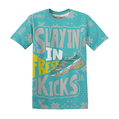 NBL-Cyan-Burst-9060-NastyJamz-T-Shirt-Match-Slayin-Kicks-3D