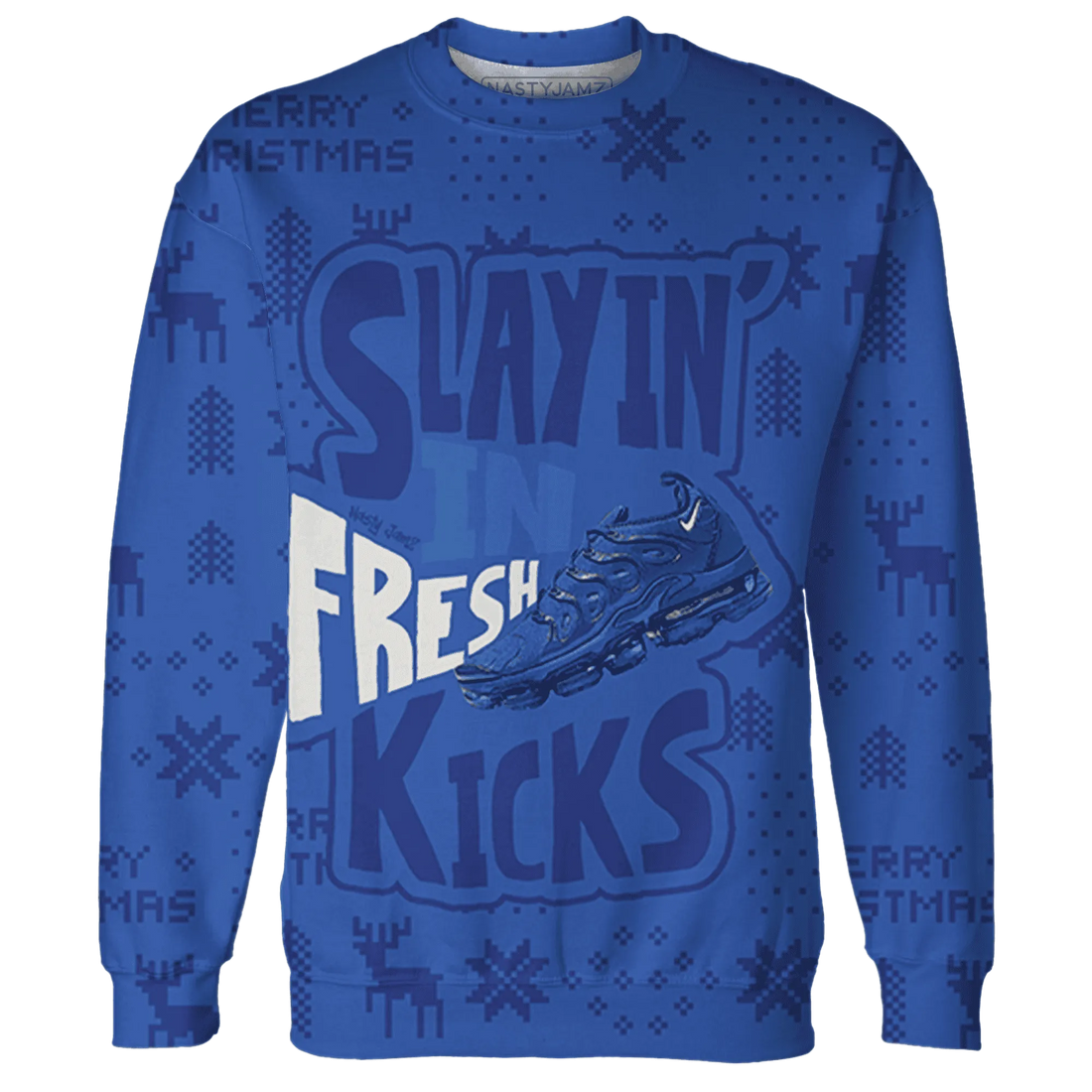 VaporMax-Game-Royal-Blue-NastyJamz-Sweatshirt-Match-Slayin-Kicks-3D