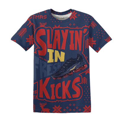 VaporMax-Gold-Navy-Midnight-NastyJamz-T-Shirt-Match-Slayin-Kicks-3D