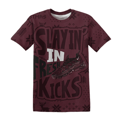 VaporMax-Night-Maron-Burgundy-NastyJamz-T-Shirt-Match-Slayin-Kicks-3D
