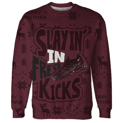 VaporMax-Night-Maron-Burgundy-NastyJamz-Sweatshirt-Match-Slayin-Kicks-3D