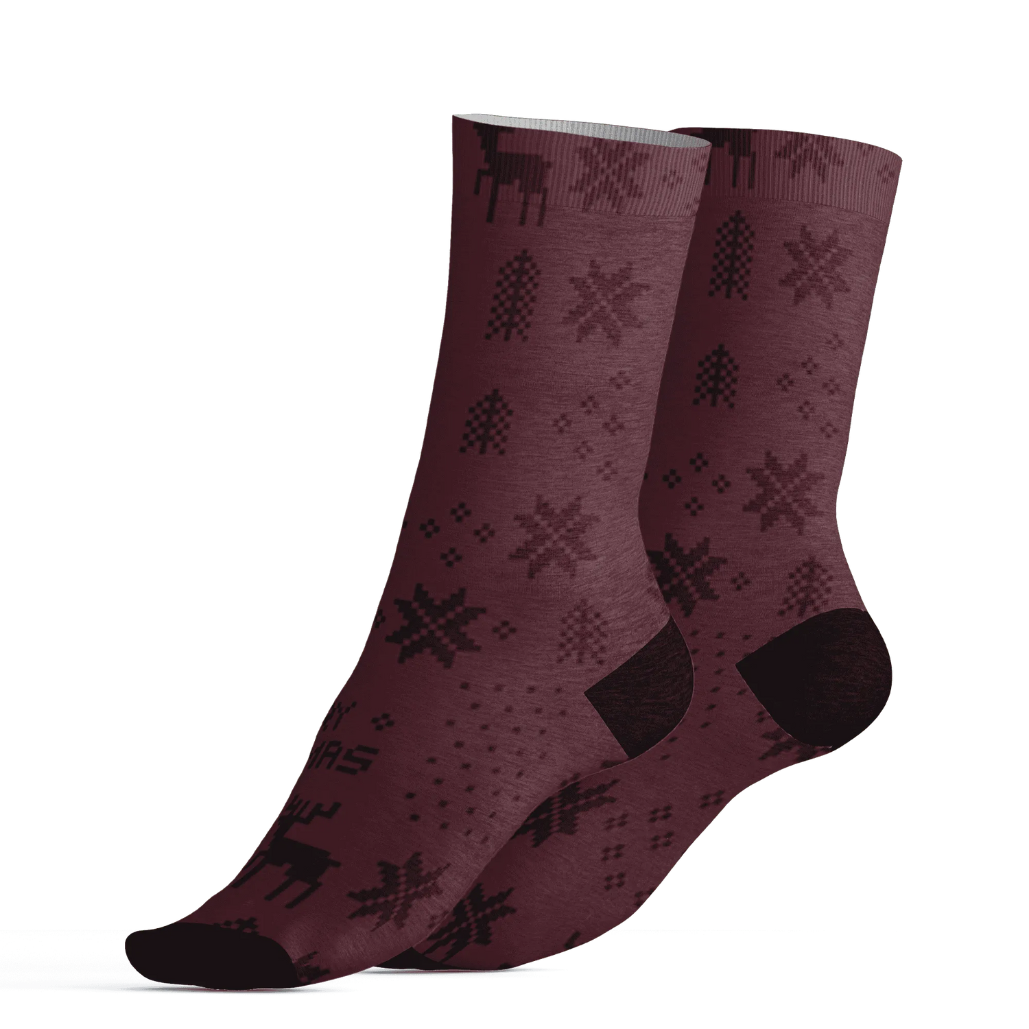 VaporMax-Night-Maron-Burgundy-NastyJamz-Socks-Match-Slayin-Kicks-3D