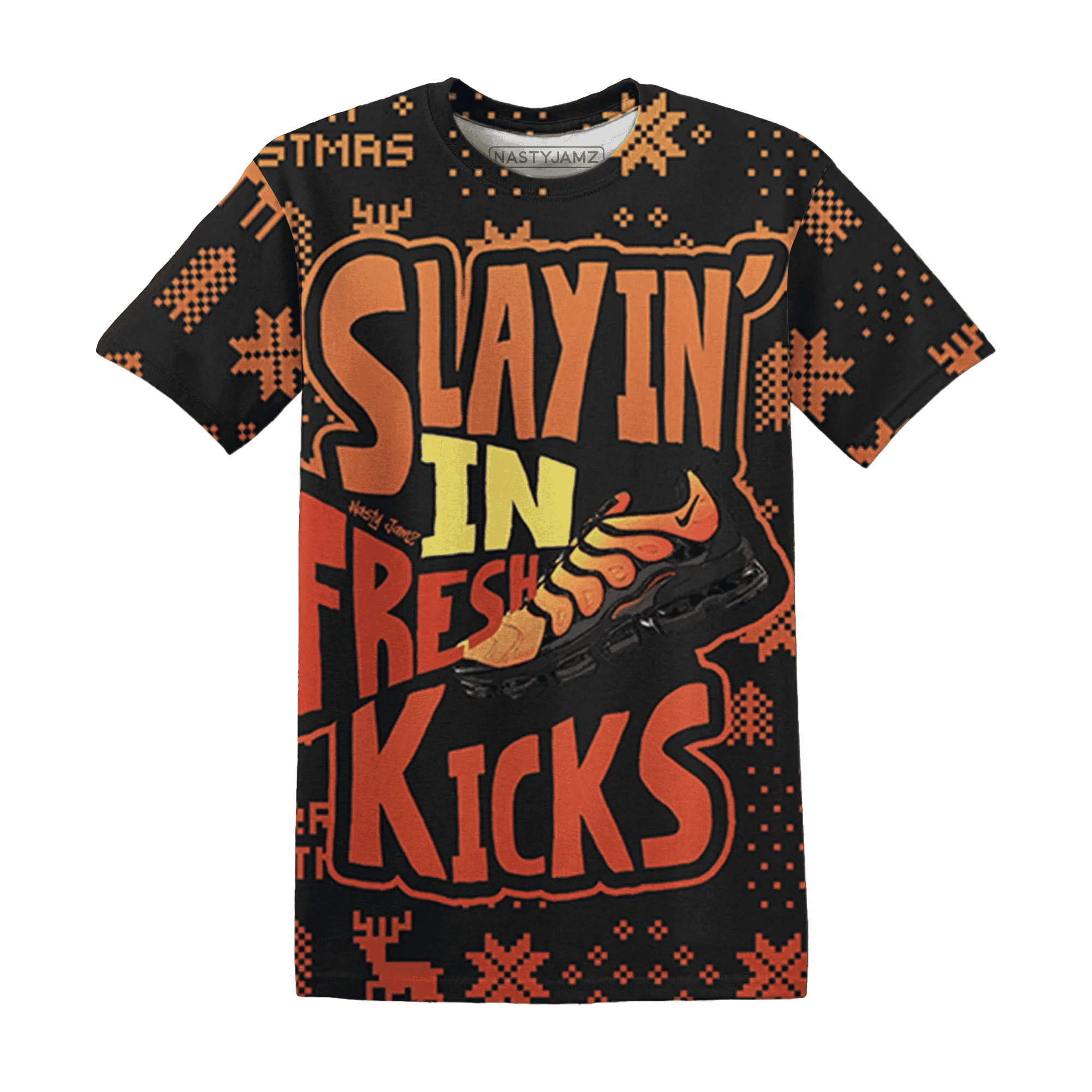 VaporMax-Sunset-NastyJamz-T-Shirt-Match-Slayin-Kicks-3D