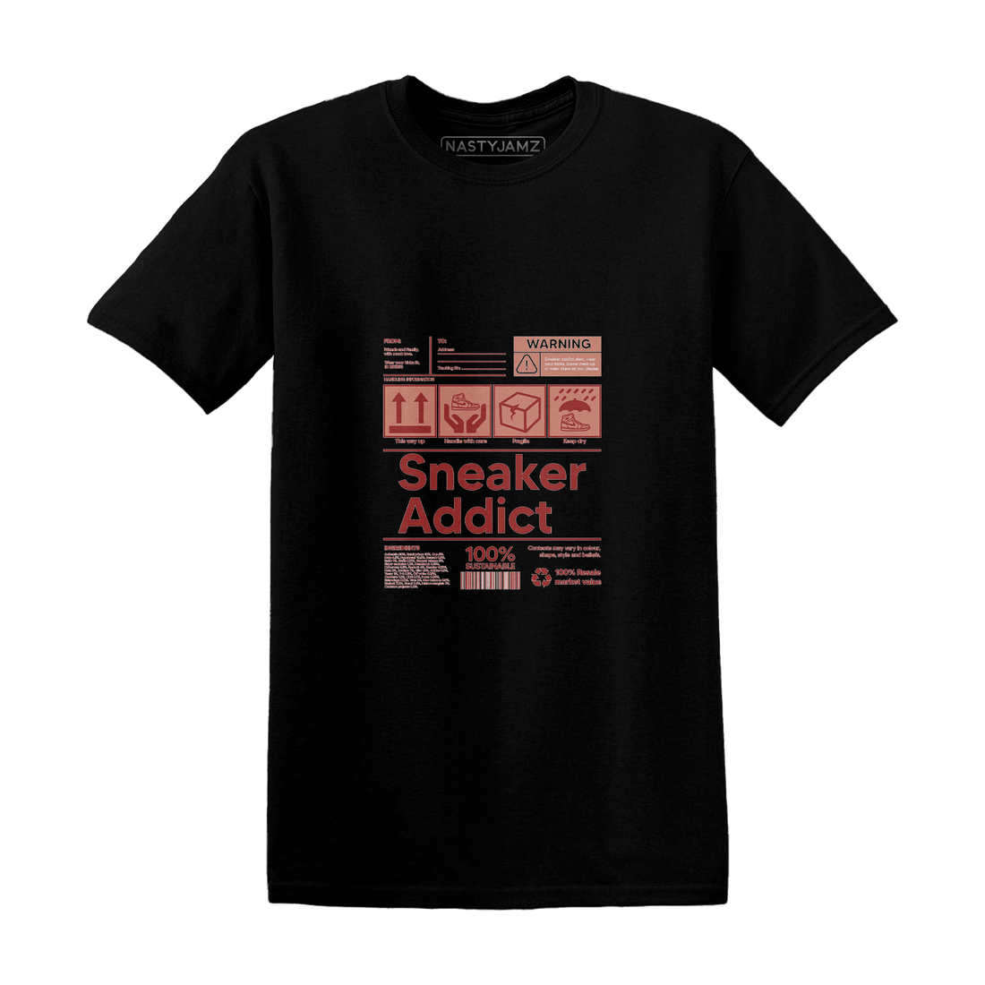 Dune Red 13s T Shirt Match Sneaker Addict - NastyJamz