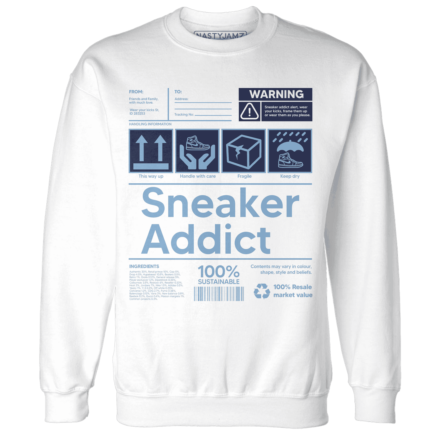 First In Flight 1s Sweatshirt Match Sneaker Addict - NastyJamz