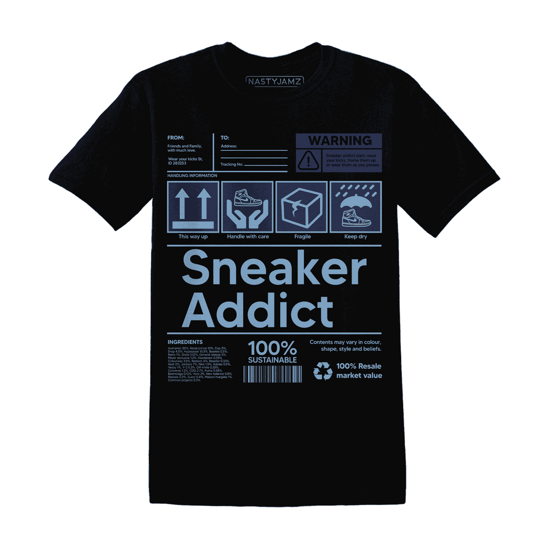 First In Flight 1s T Shirt Match Sneaker Addict - NastyJamz