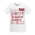 High 85 Metallic Burgundy 1s T Shirt Match Sneaker Addict - NastyJamz