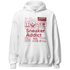 High 85 Metallic Burgundy 1s Hoodie Match Sneaker Addict - NastyJamz
