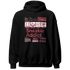 High 85 Metallic Burgundy 1s Hoodie Match Sneaker Addict - NastyJamz