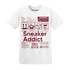 High White Team Red 1s T Shirt Sneaker Addict - NastyJamz