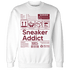 High White Team Red 1s Sweatshirt Match Sneaker Addict - NastyJamz