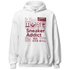 High White Team Red 1s Hoodie Match Sneaker Addict - NastyJamz