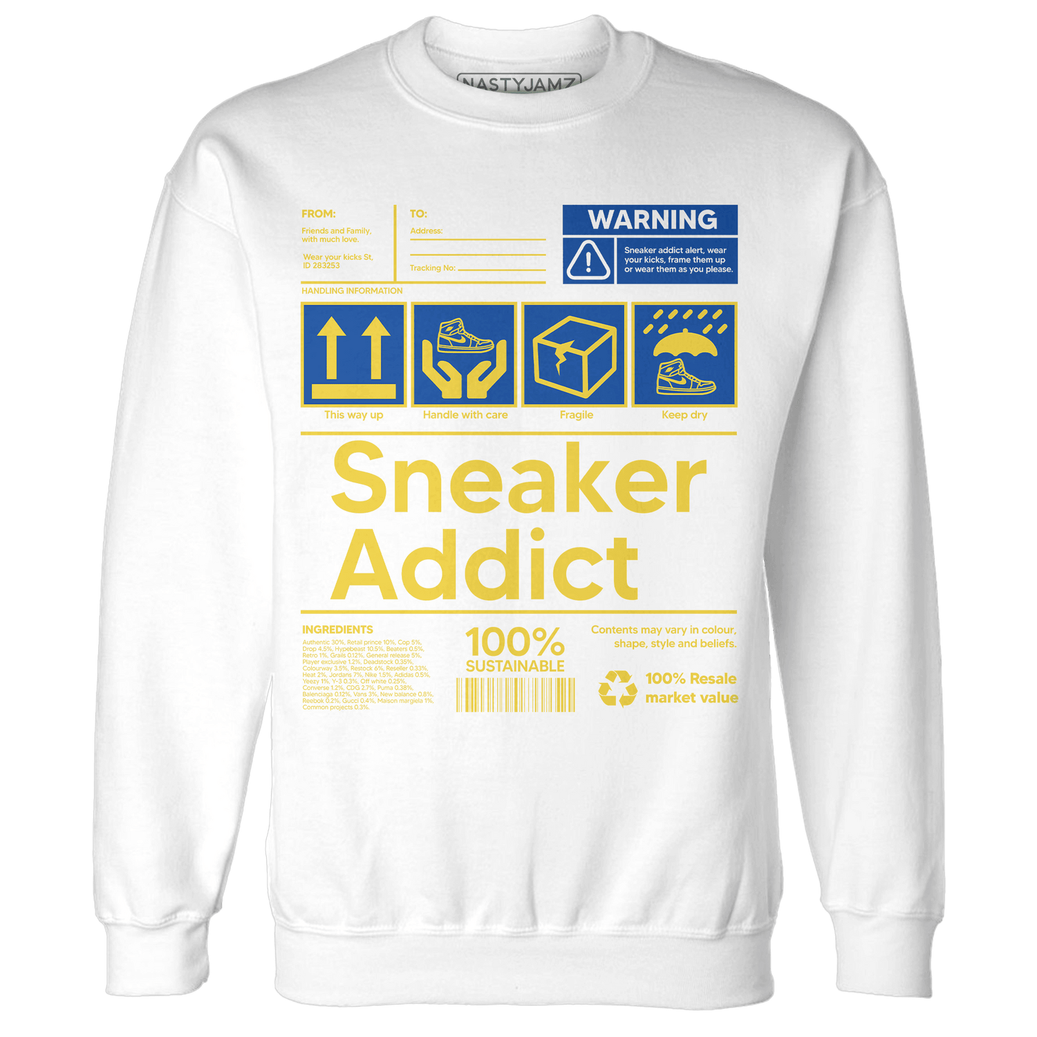 Low OG Canary TVSC 1s Sweatshirt Match Sneaker Addict - NastyJamz