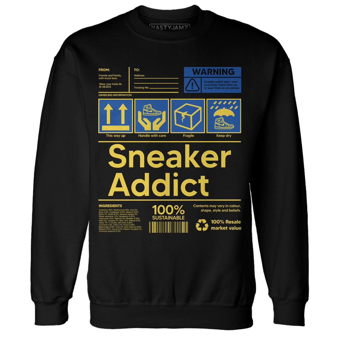 Low OG Canary TVSC 1s Sweatshirt Match Sneaker Addict - NastyJamz
