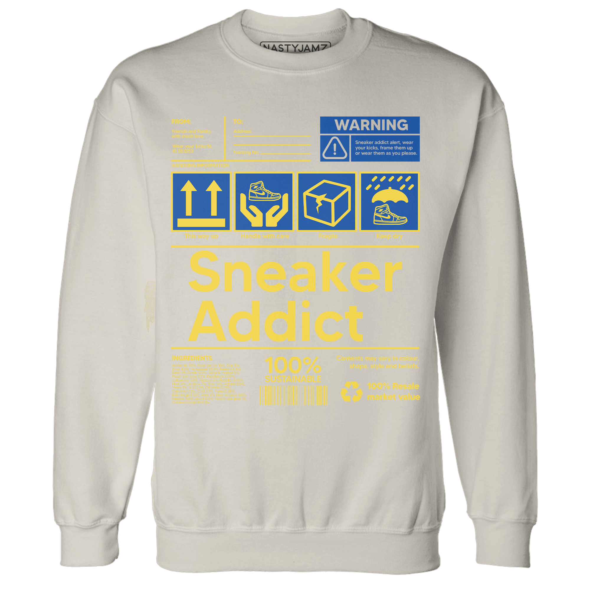 Low OG Canary TVSC 1s Sweatshirt Match Sneaker Addict - NastyJamz