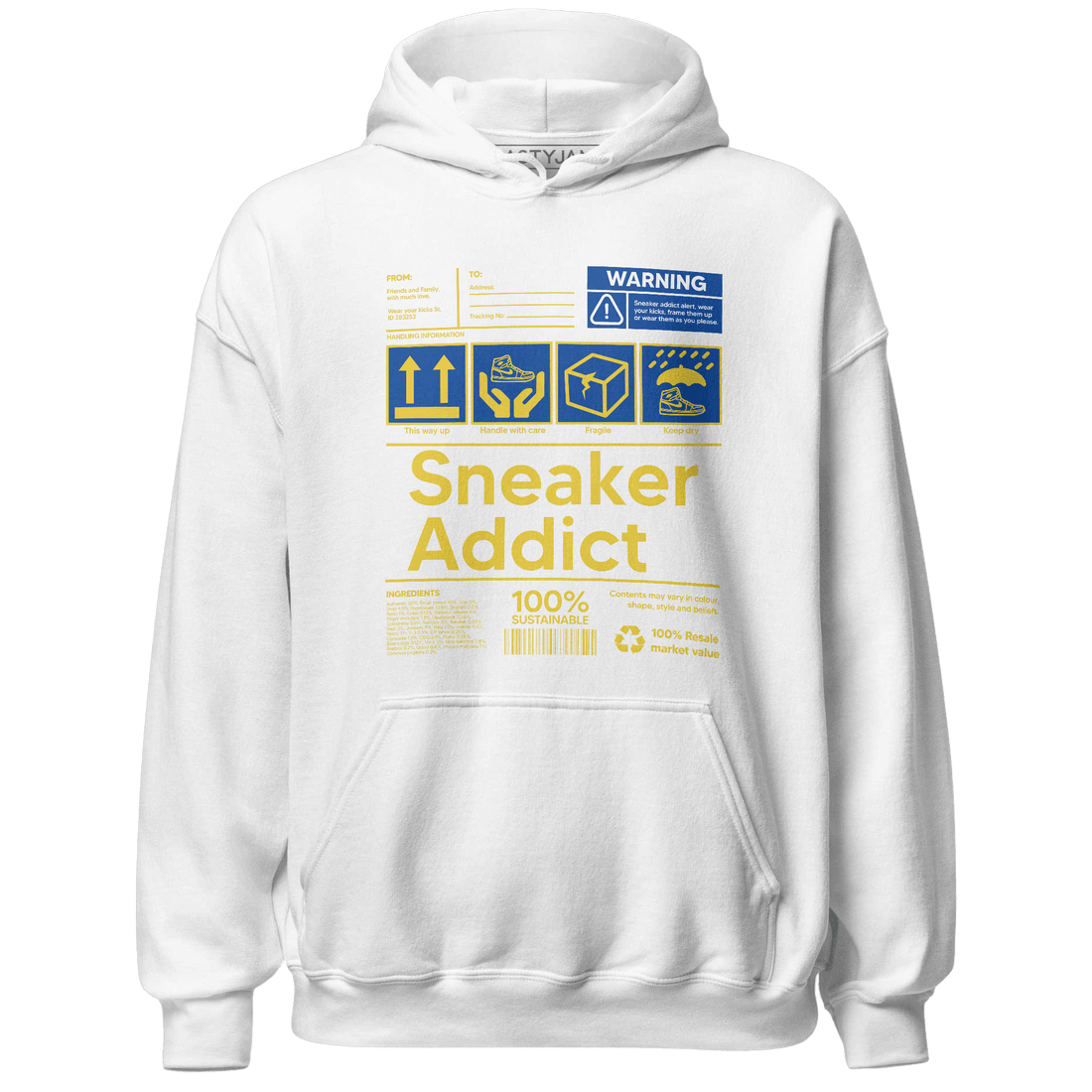 Low OG Canary TVSC 1s Hoodie Match Sneaker Addict - NastyJamz