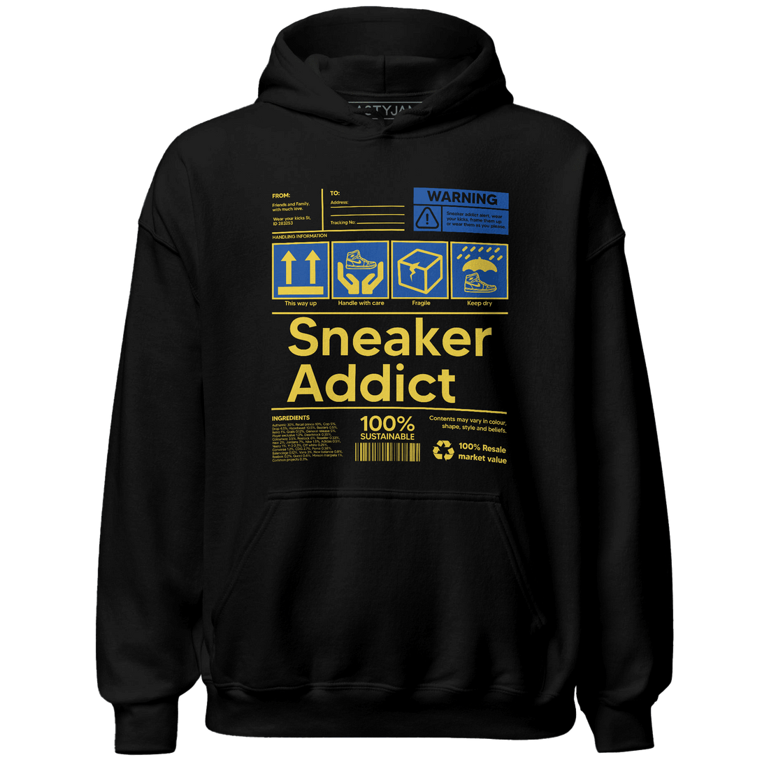 Low OG Canary TVSC 1s Hoodie Match Sneaker Addict - NastyJamz