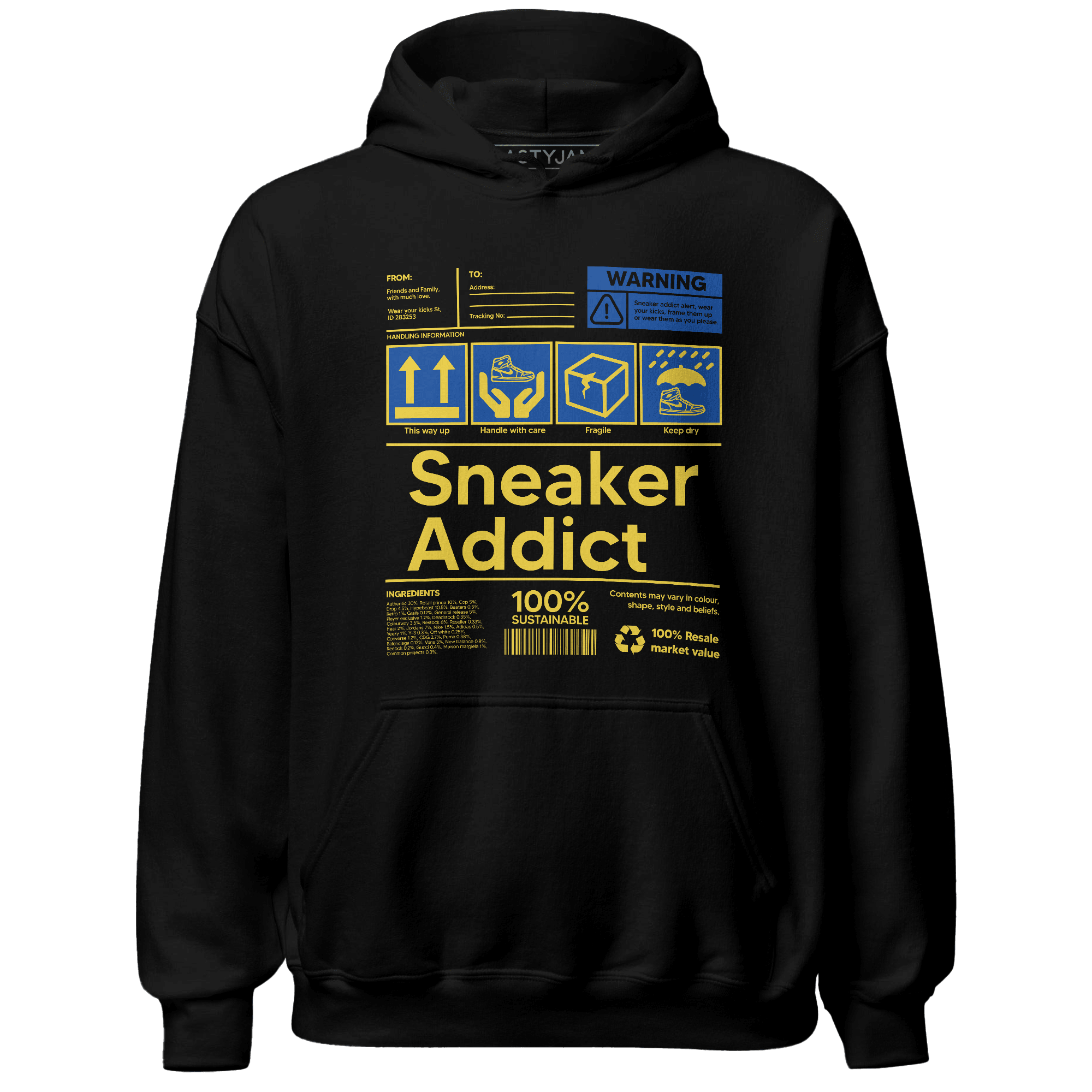 Low OG Canary TVSC 1s Hoodie Match Sneaker Addict - NastyJamz